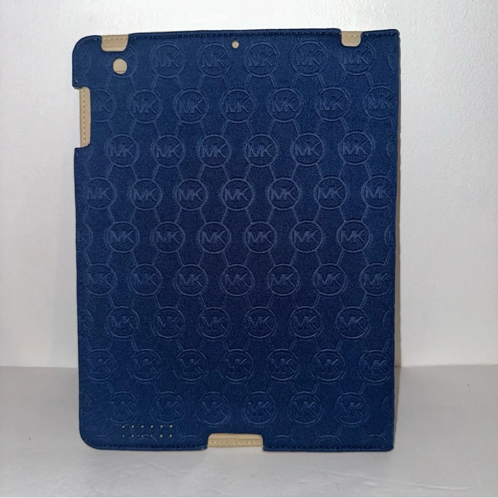 Michael Kors Padded flip over foldable IPad sleeve in purple